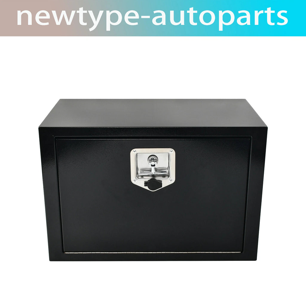 Underbody Tool Box for Pickup Truck (24''×14''×16'', Black Steel)