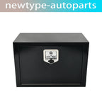 Underbody Tool Box for Pickup Truck (24''×14''×16'', Black Steel)