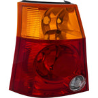 Tail Light for Chrysler Pacifica (2004–2008) Driver Side Red Amber Lens