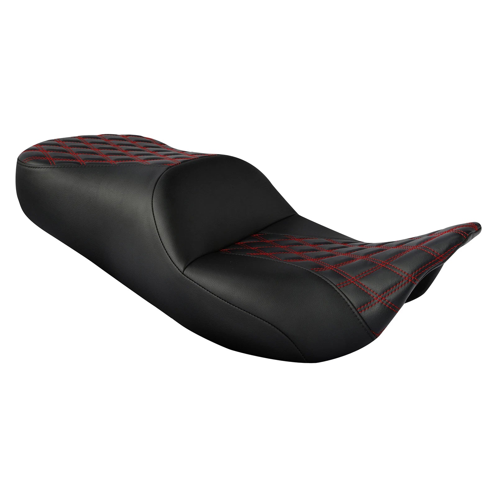 Driver Passenger Seat for Harley Touring Electra Road Glide (2009–2023) Black