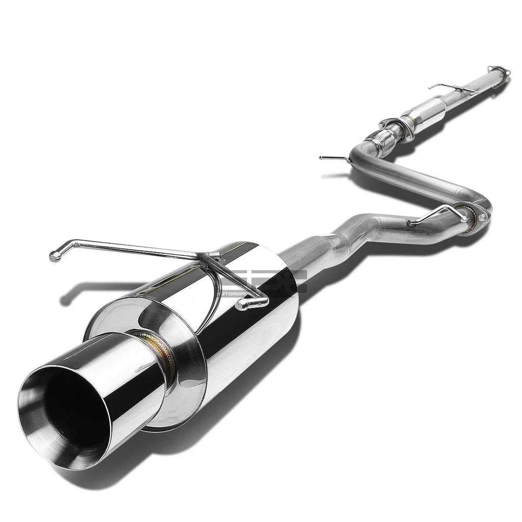 Rolled Muffler Tip for Honda Accord (1994–1997) - Stainless Racing Catback