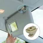 2X Beige Plastic Visor Hook Clip Bracket Retainer 15882854 for Chevy GMC 