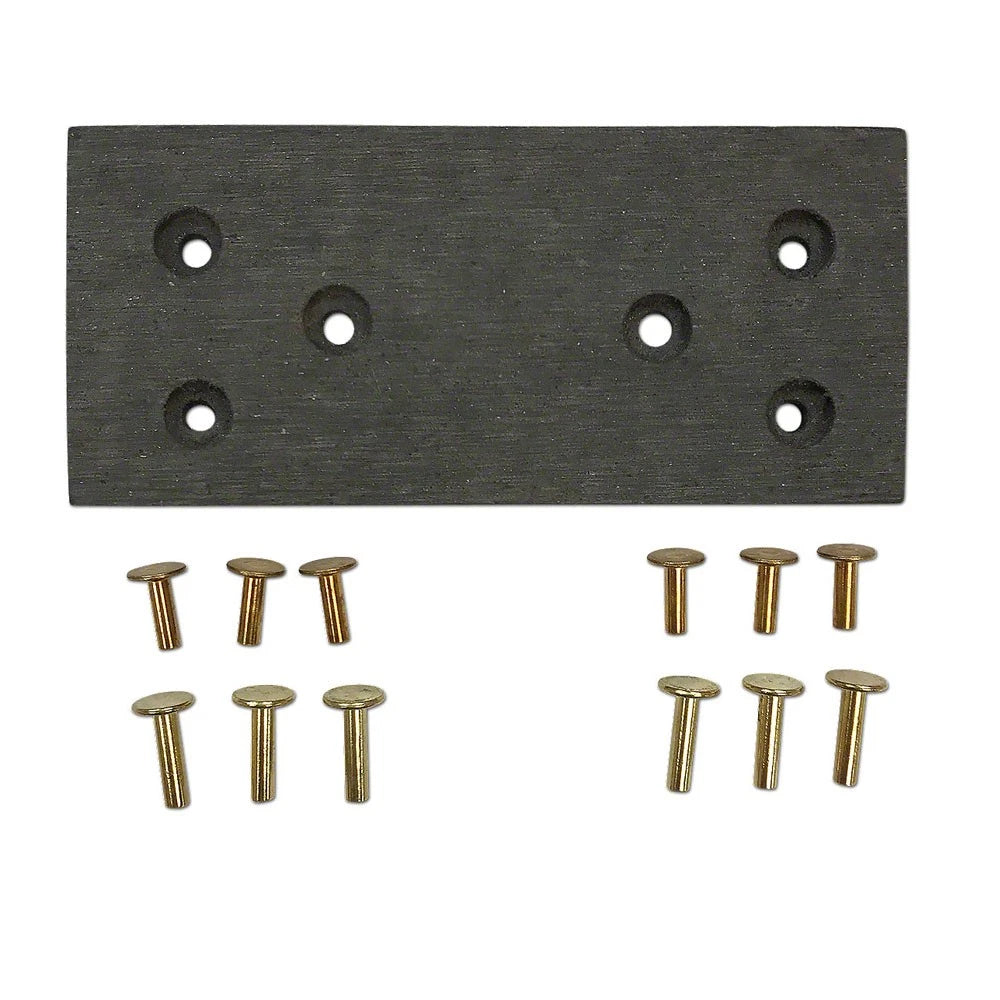 Belt Pulley Brake Lining Kit with Rivets for John Deere (JDS1887)