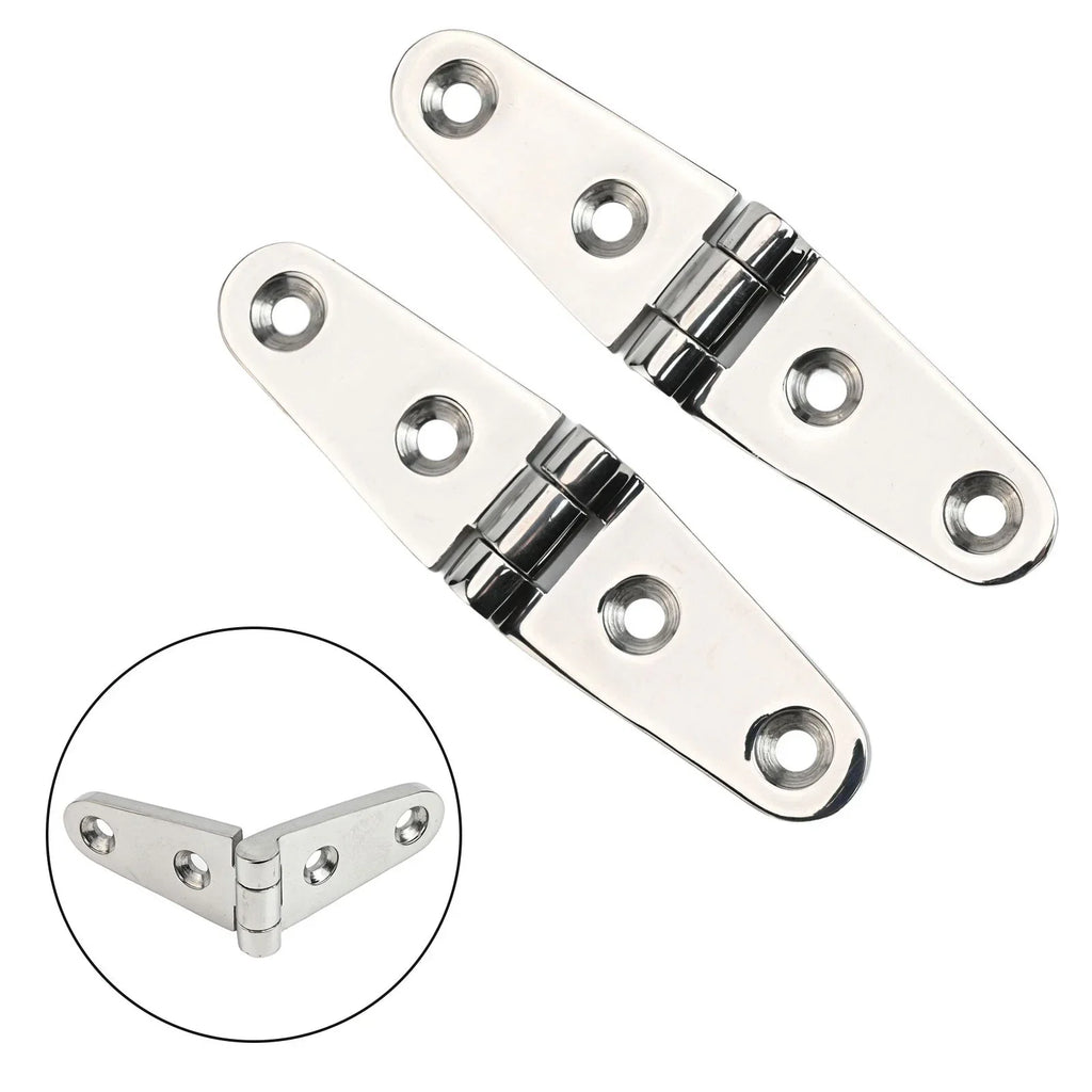 Folding Cabin Hatch Door Hinges 316 Stainless Steel for Boats & Trucks