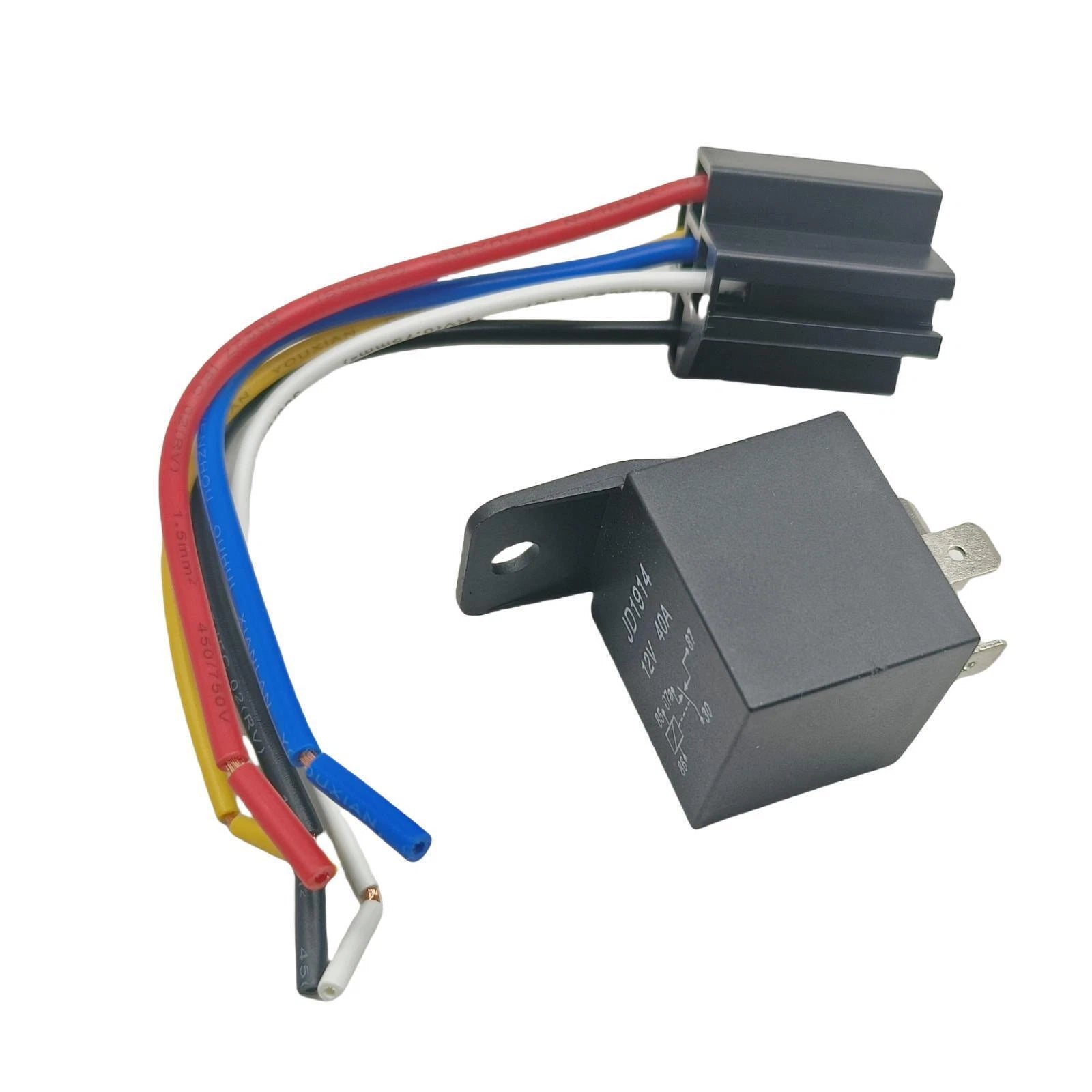 Trim Tilt Motor Relay w/Connector for Volvo Penta 876039-9 876040-7 (12V 40A)