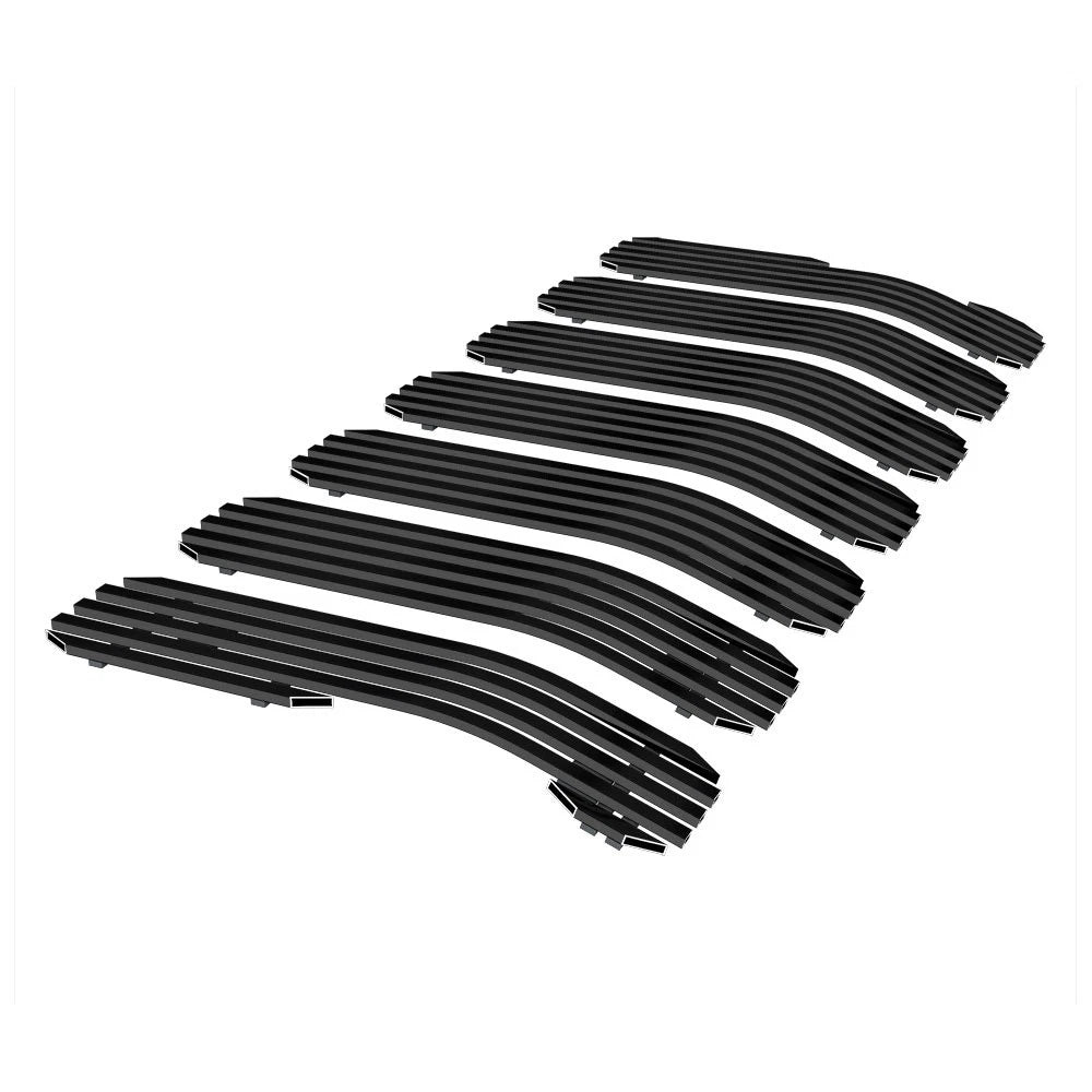 Stainless Black Billet Grille Insert for Jeep Gladiator (2020–2021)