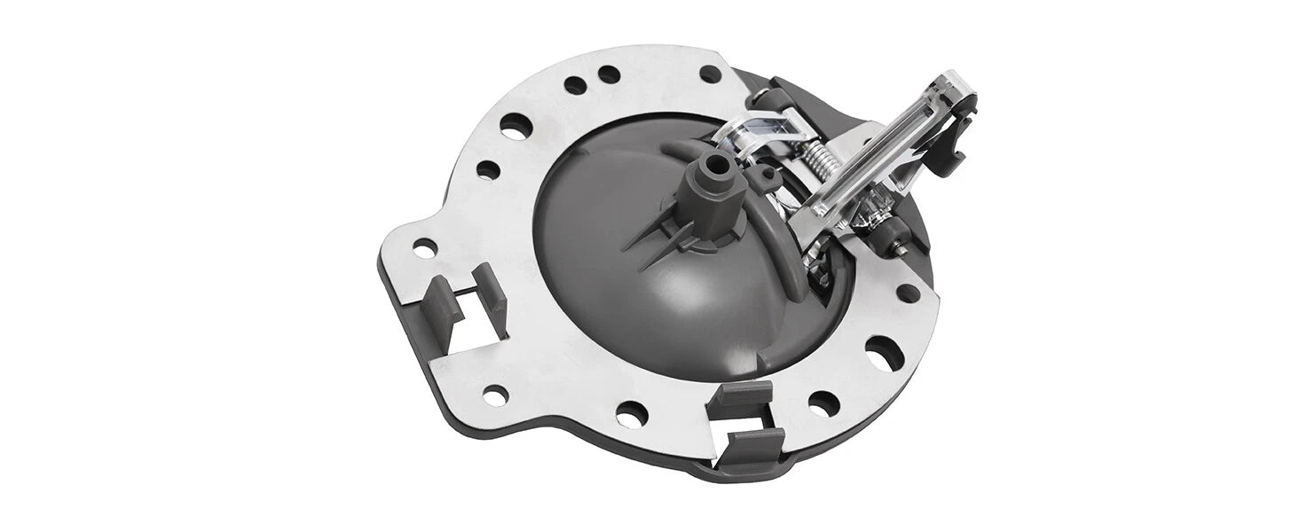 Left Chrome Inside Door Handle for Jeep Commander (2006–2010)