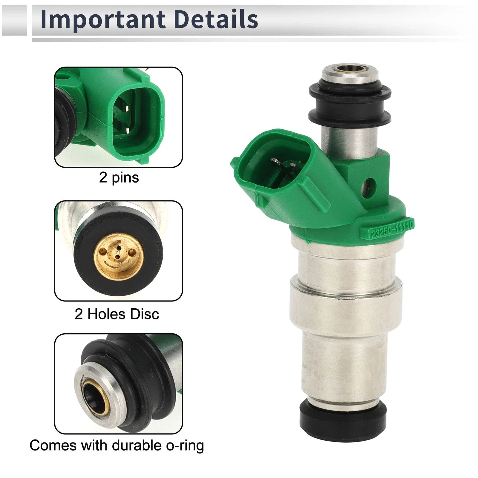 Fuel Injector No. 23209-11110 for Toyota Paseo (1996–1998)
