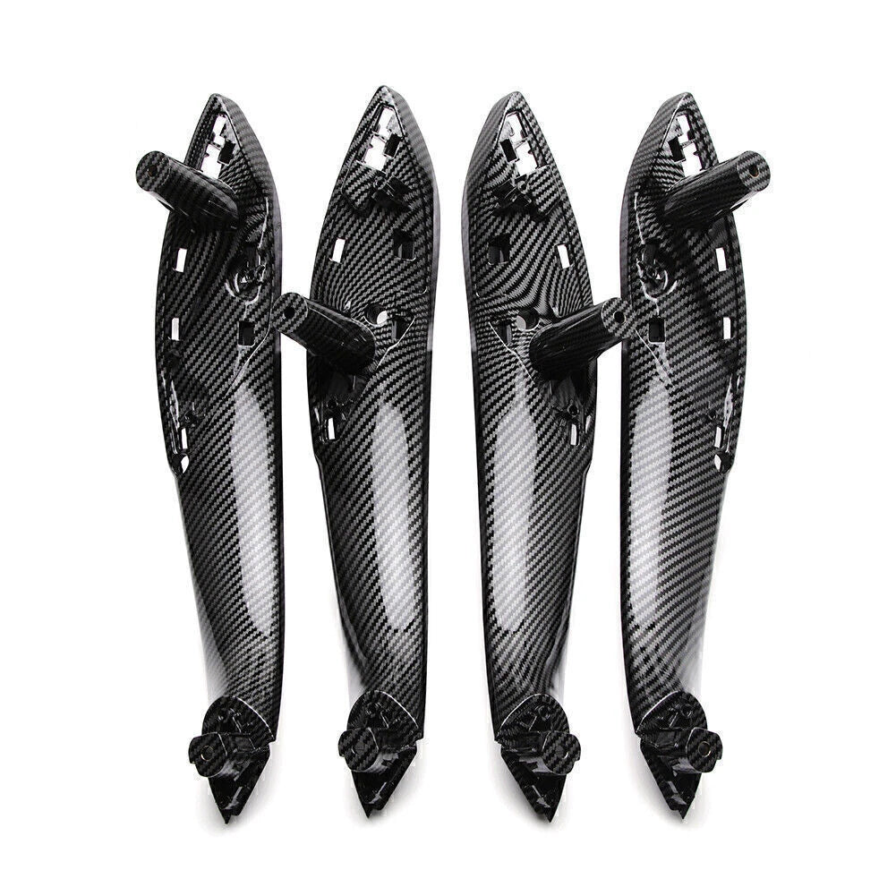 Carbon Fiber ABS Inner Door Pull Handle Trim for BMW 3 Series (F30 F35)