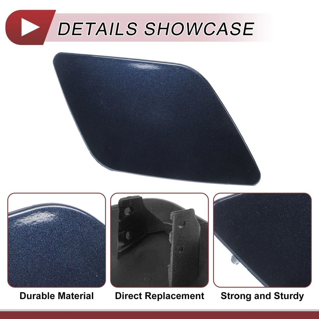 Front Right Washer Nozzle Cover Cap No. 4F0955276 for Audi A6 (2005–2008) Blue