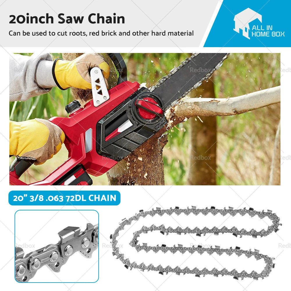 Tungsten Carbide Saw Chain 20 inch 3/8 .063 72DL for Stihl MS 291 066 661