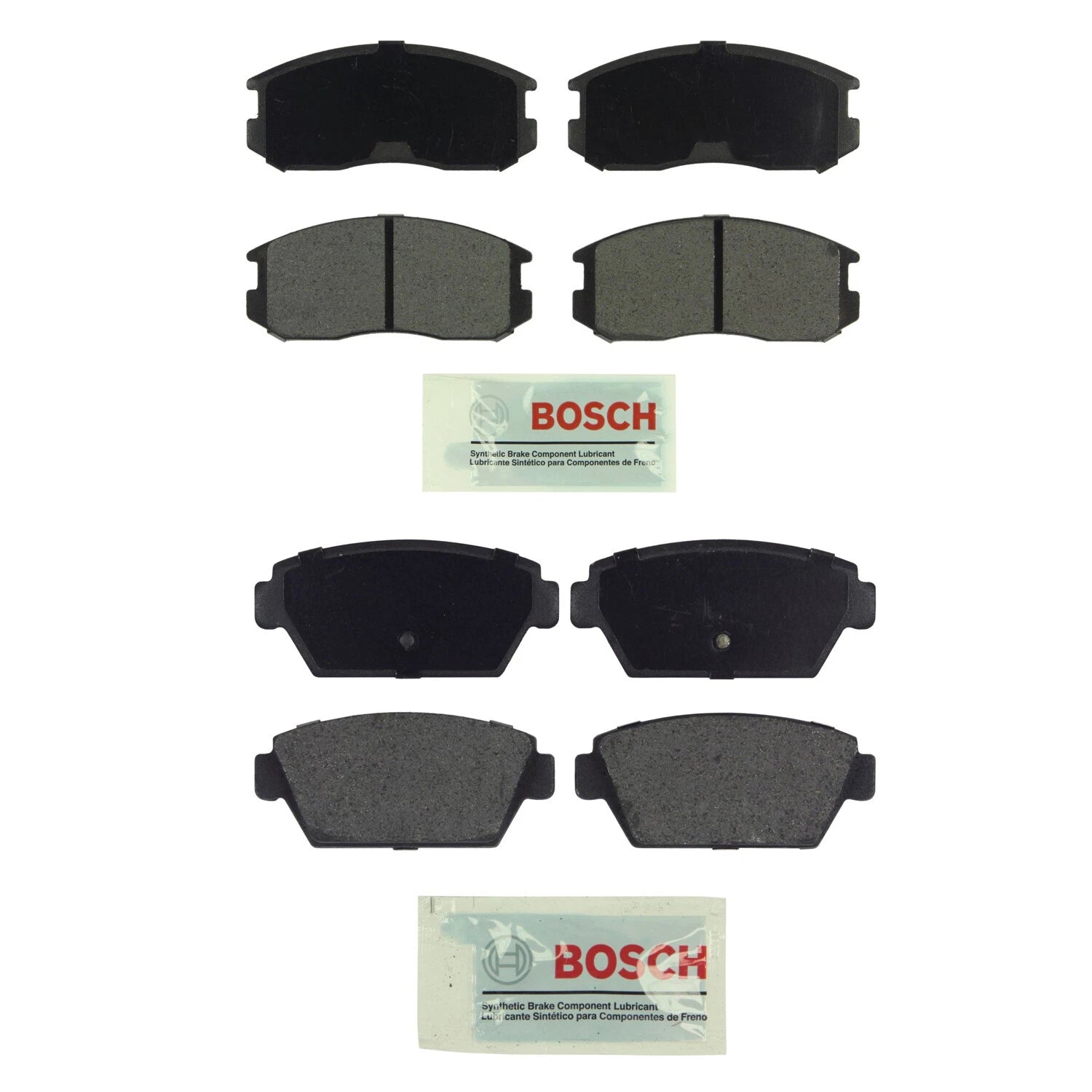 Bosch Blue Ceramic Disc Brake Pad Kit for Dodge Colt (1992)