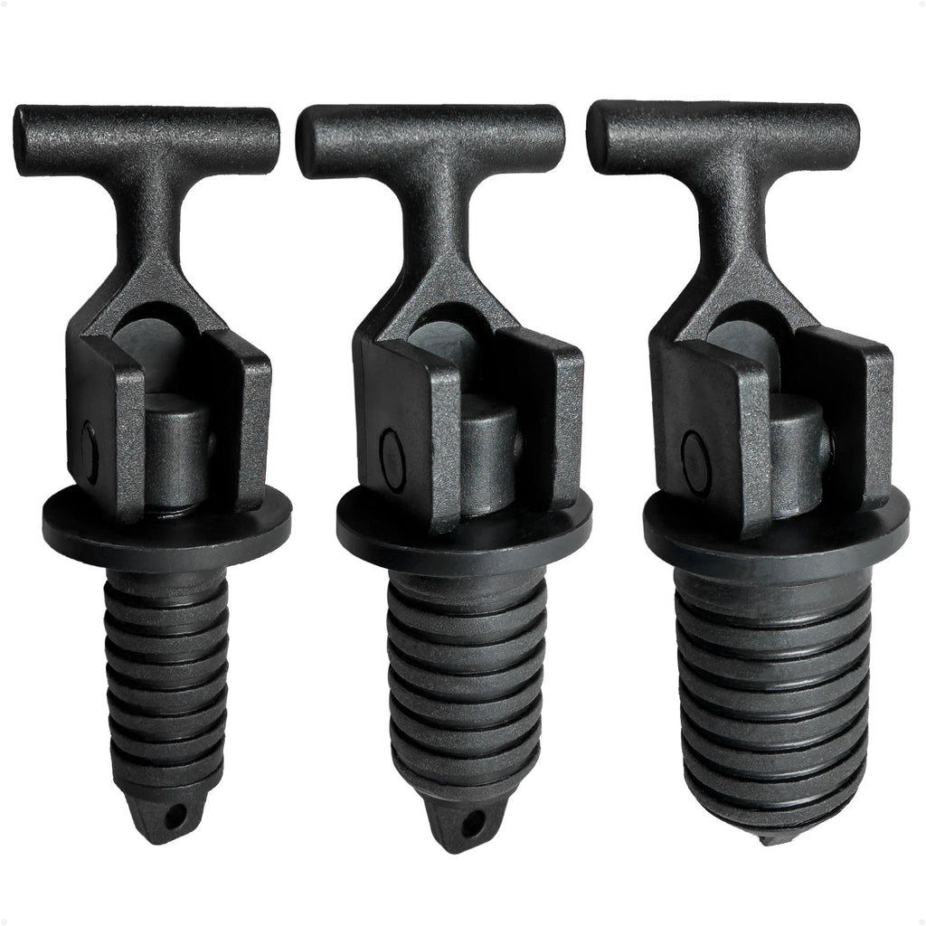 3X Floating Livewell Drain Plugs for Various Boats (1/2", 5/8", 3/4")