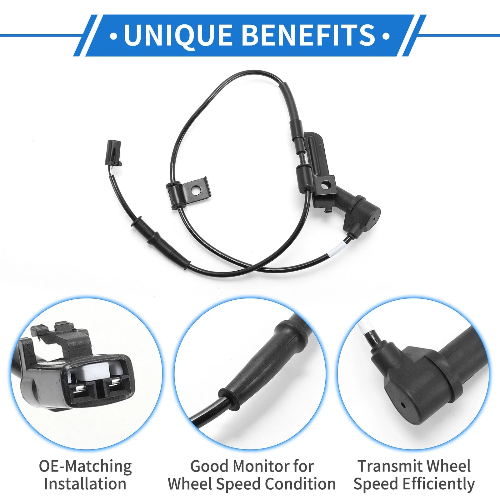 ABS Wheel Speed Sensor No. 9567022500 for KIA Rio (1996–2016)