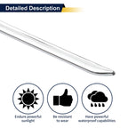 Door Garnish Trim No.2126903062 for Mercedes-Benz E-Class (2010–2013)