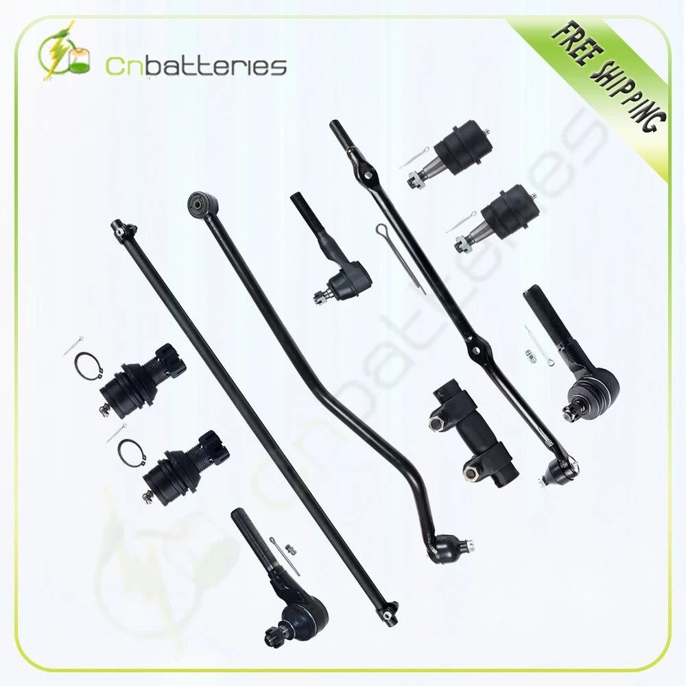 11pc Front Sway Bars Tie Rods Ball Joints Kit for Jeep Grand Cherokee (1993–1998)