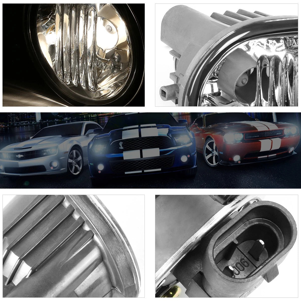 Fog Lights for Cadillac Escalade (2002–2006) - Smoke Lens Pair