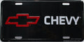 License Plate Tag for Chevy Silverado 2500HD Duramax (2001–2019) - Black Bow Tie
