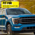 Gloss Black Pillar Cover Posts for Ford F150 (2015–2023)