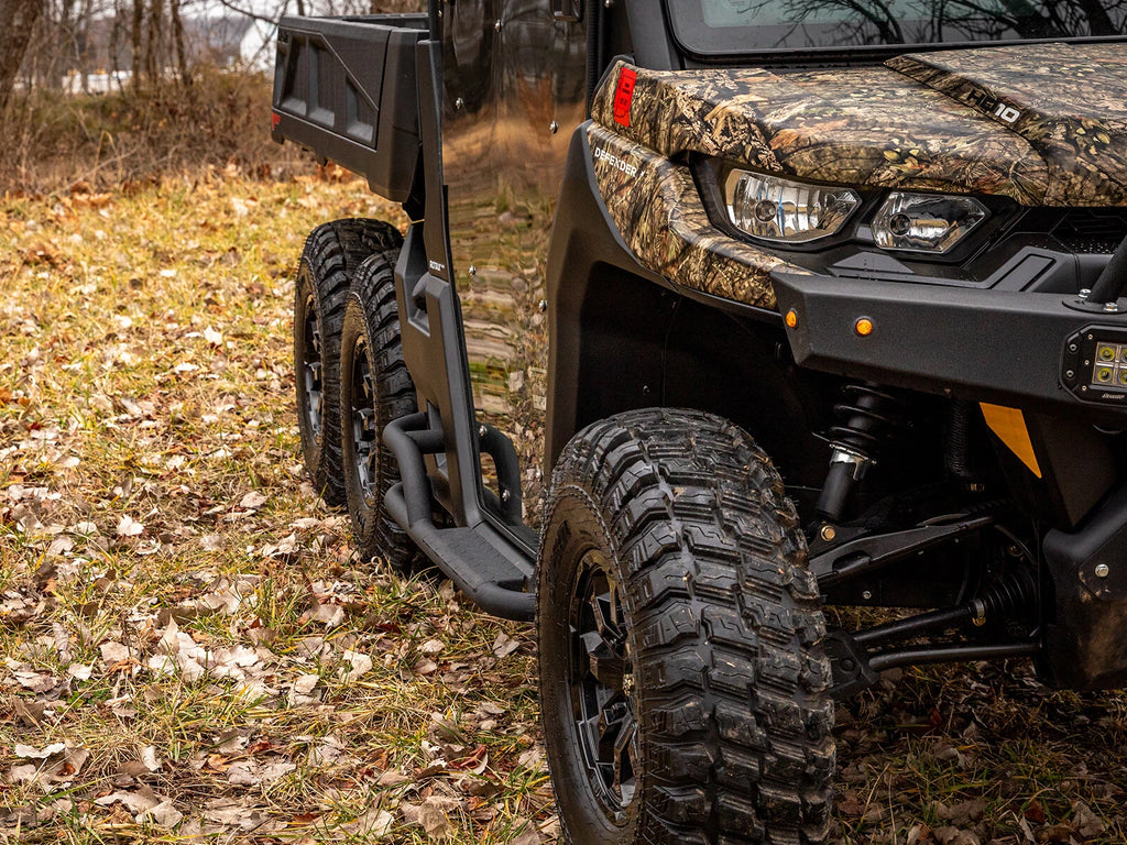 SuperATV Heavy Duty Nerf Bars for Can-Am Defender 2 Door (2016–2023)