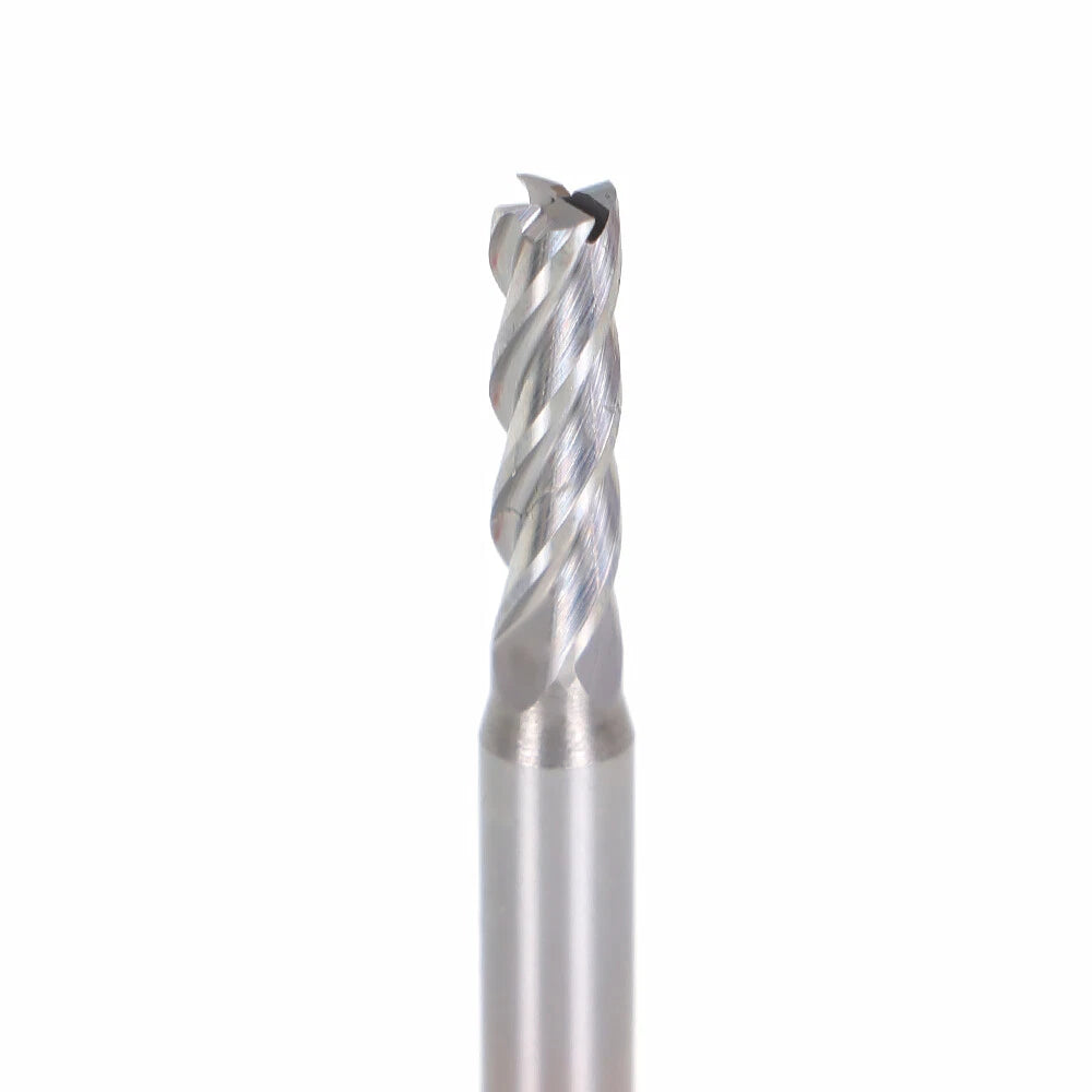 Set of 5 Carbide End Mills for Various Applications (3/16")