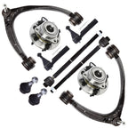 Front Control Arm Wheel Bearing Tie Rod Kit for Chevy Silverado 1500 (2007–2013)