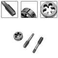 HSS M14x1.5mm Taper & Plug Tap Set with Die Metric Thread Right Hand Tool