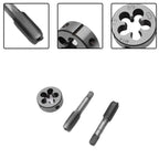 HSS M14x1.5mm Taper & Plug Tap Set with Die Metric Thread Right Hand Tool