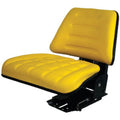 Yellow Trapezoid Back Flip-Up Seat for John Deere (SEQ90-0043, TF222YL)
