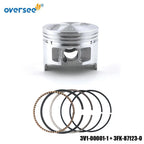 Piston & Ring Set for Tohatsu/Mercury 8-9.9HP Outboard (3V1-00001-1, 3FK-87123-0)