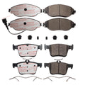 PowerStop Brake Pads Kit for Audi A3 Quattro, Q3, S3, VW Arteon, Jetta, Tiguan (2010–2023)
