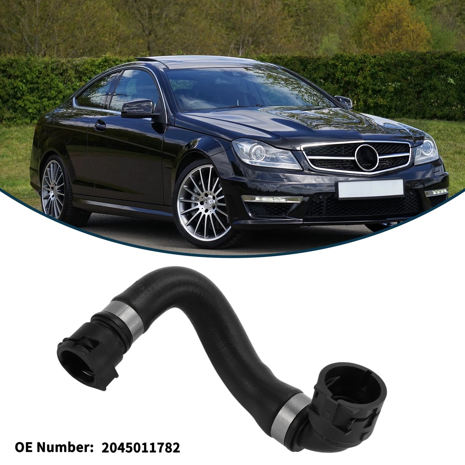 Radiator Hose for Mercedes-Benz GLK-Klasse GLK 220 (2008–2015) No. 2045011782