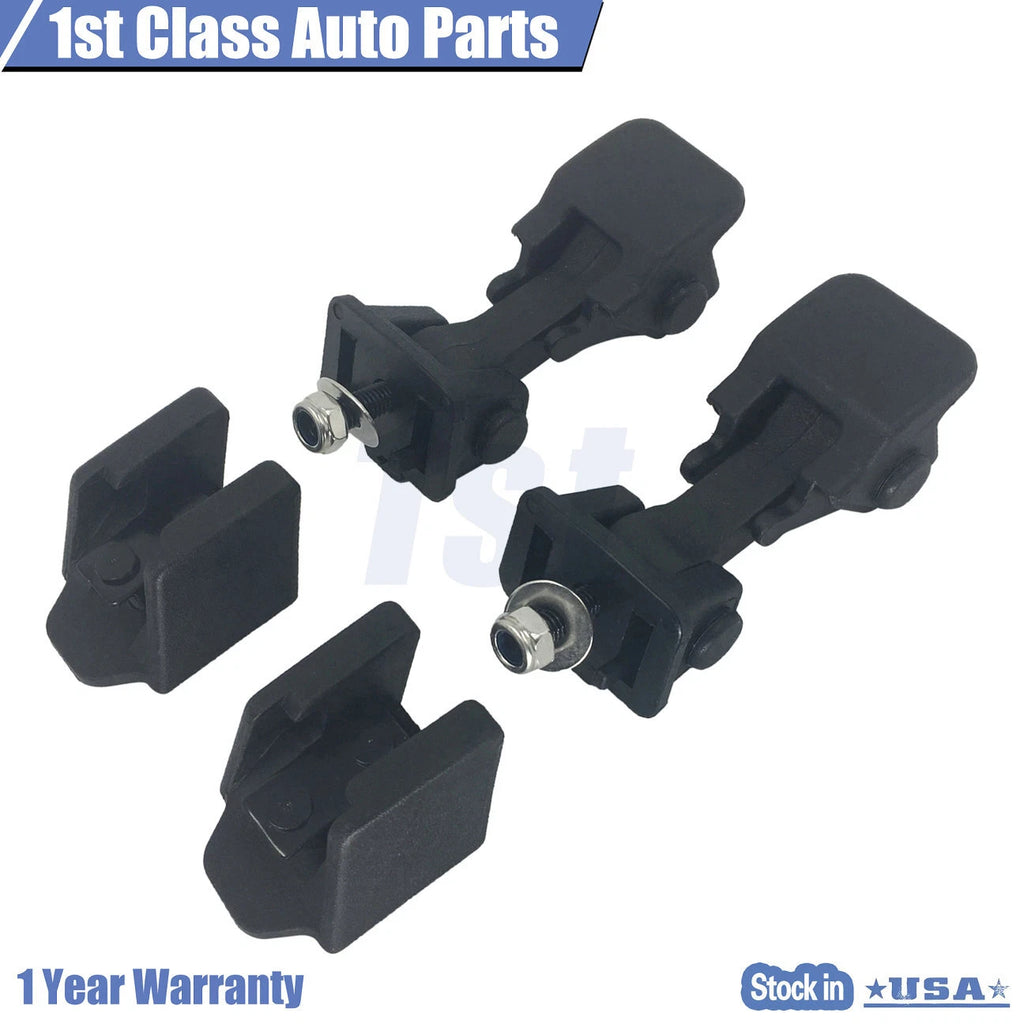 Hood Latch Catch & Bracket Pair for Jeep Wrangler TJ (1997-2006)
