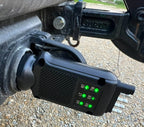 7 Way Blade & 4/5 Pin Flat Trailer Light Tester with LED Indicators