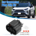 Set of 3 Pin MAP Turbo Sensor Connector Adapter for Toyota 