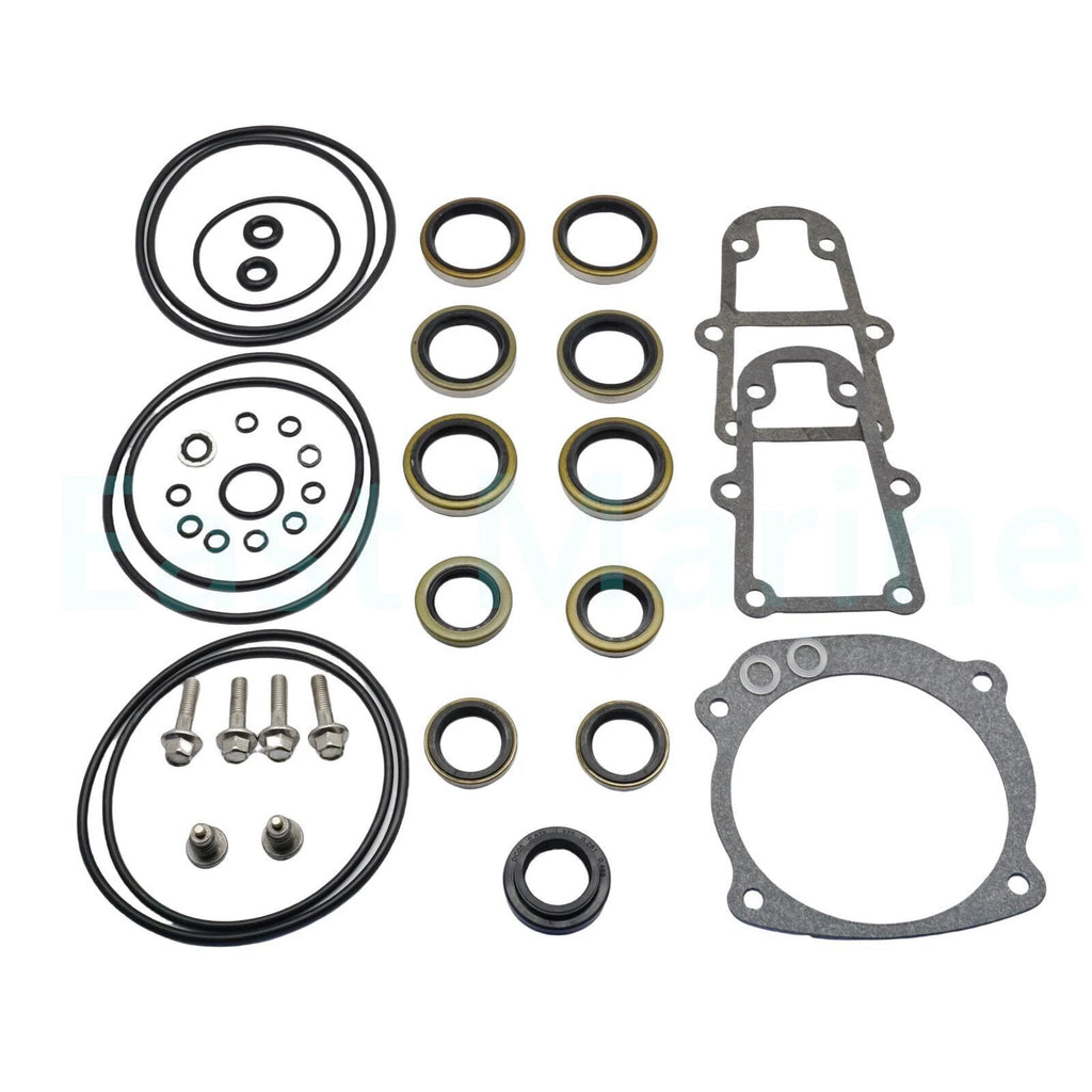 Seal Kit for Evinrude Johnson Outboard Gearcase Lower Unit (5006373, 5000411, 439141)