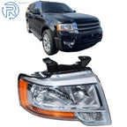 Right Side Headlight Chrome for Ford Expedition (2015–2016)