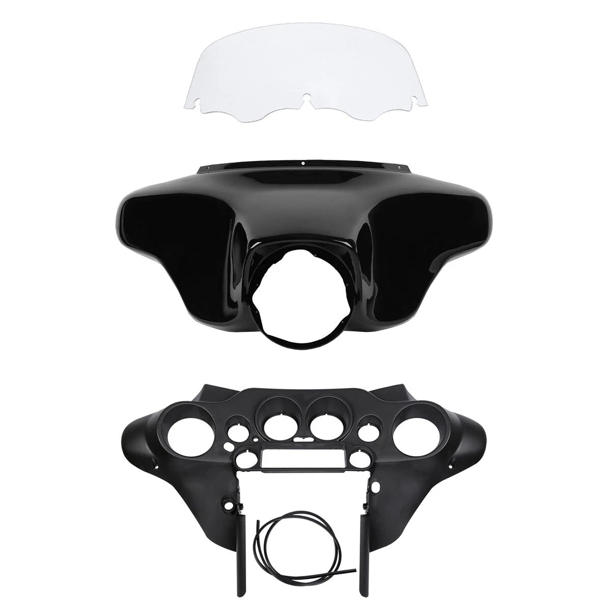 Batwing Fairing Windshield for Harley Electra Glide (1996–2013)
