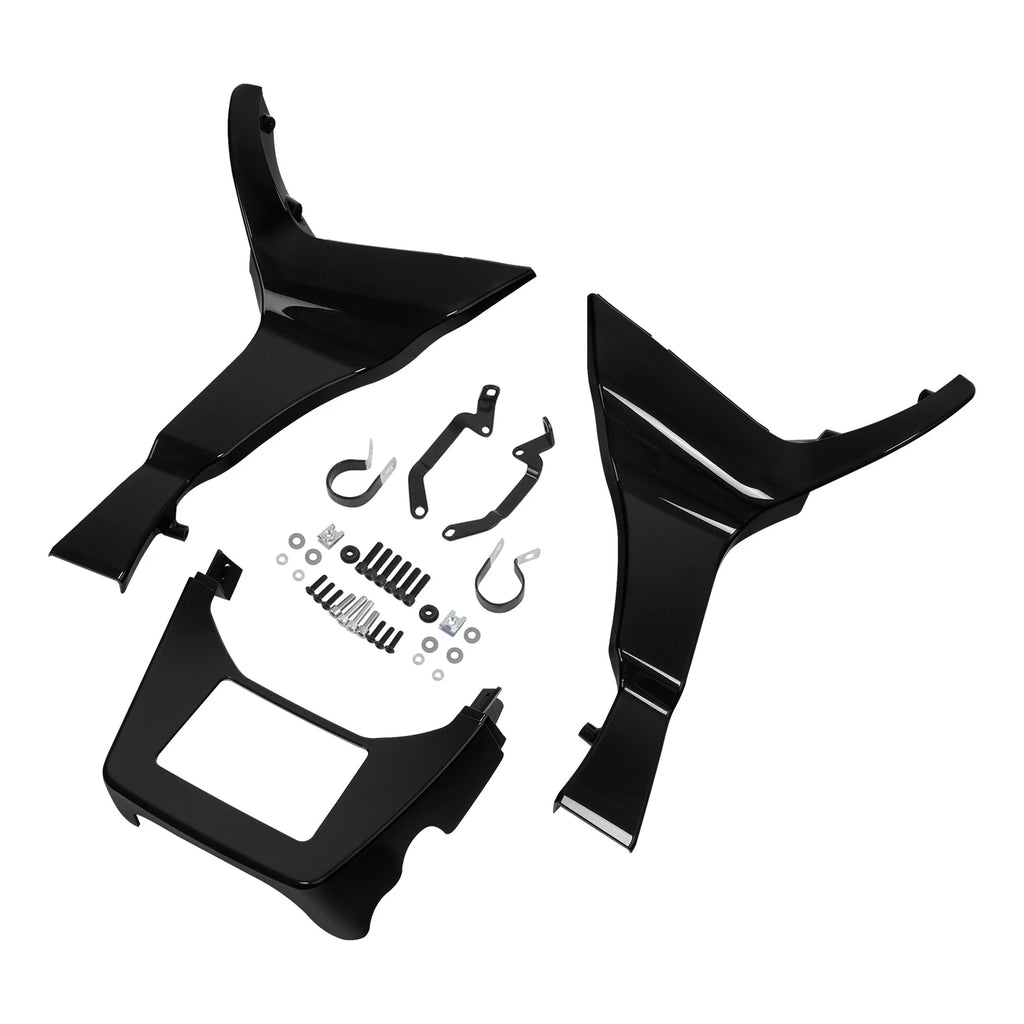 Fairing Spoilers Cover for Harley Road Glide FLTRX (2017–2023) 22 Black Quartz