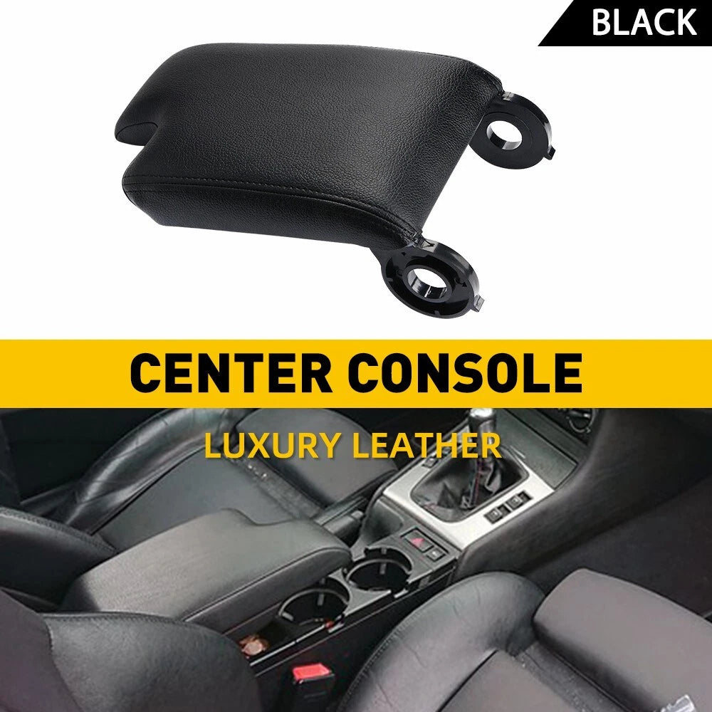 Center Console Lid Armrest Cover for BMW E46 3 Series (1999–2004)