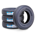 Set of 4 ROCKMAN ST175/80R13 8-Ply Trailer Tires 11169