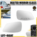 Pair Heated Mirror Glass for BMW 328i 328i xDrive (2012–2016) EXV