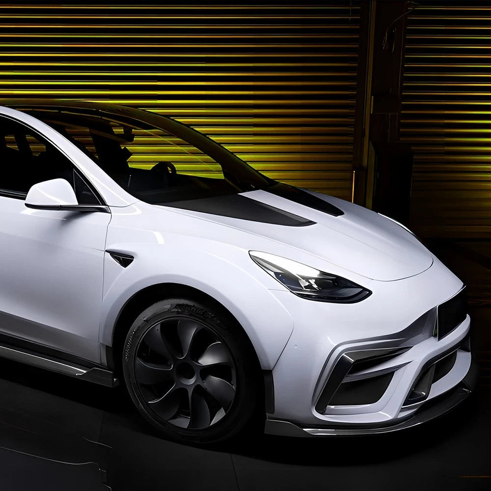 RH Black Wing Mirror Cover for Tesla Model Y (2020–2023)