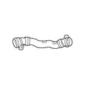 Lower Radiator Coolant Hose for BMW M4 (2021–2023)