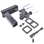 2" & 2-5/16" Adjustable Drop Trailer Hitch for 22,000 lbs Receiver