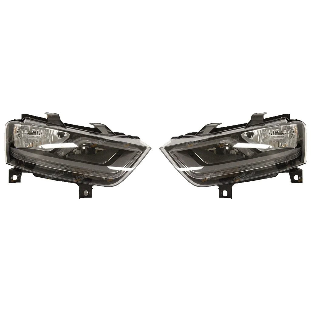 Genuine Halogen Headlights for Audi Q3 8U Left Right L+R Set