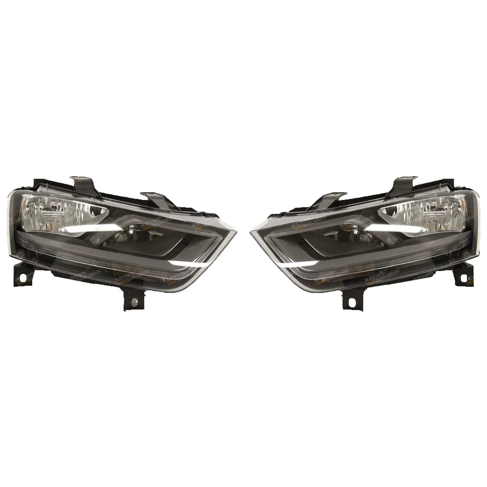 Genuine Halogen Headlights for Audi Q3 8U Left Right L+R Set
