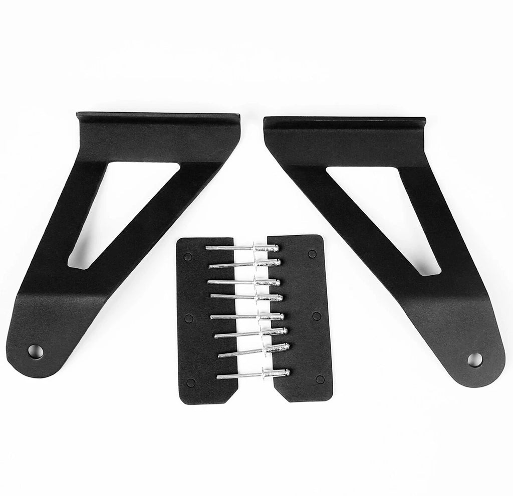 2X Curved LED Light Bar Mount Brackets for Ford F150 (2004–2014)