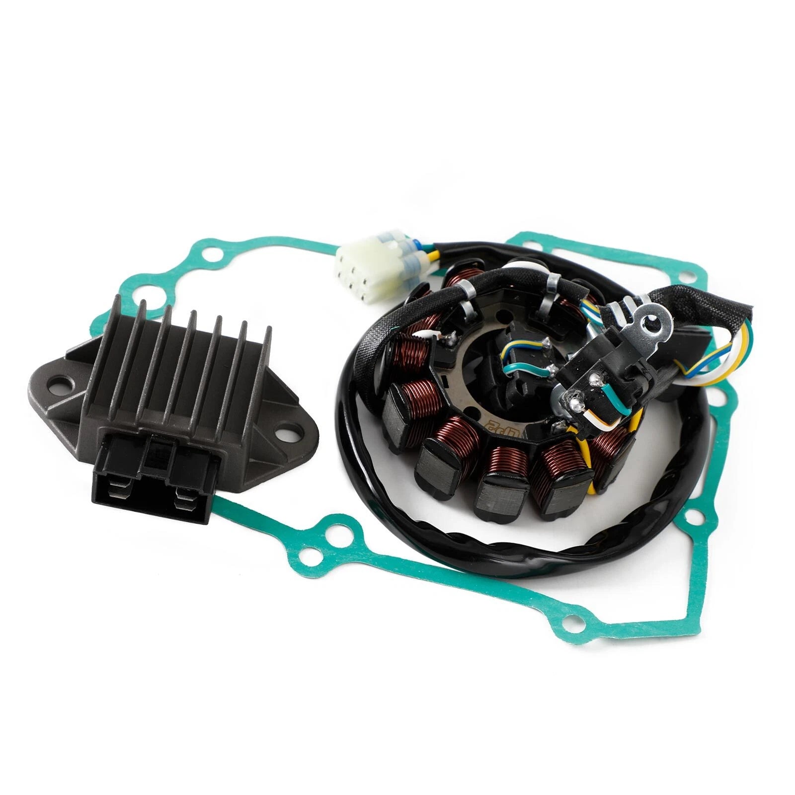Magneto Stator, Voltage Rectifier, Gasket for Honda CRF250R (2013)