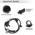 ABS Wheel Speed Sensor Set for Chevrolet Express 2500 (2003–2017) Front Left/Right